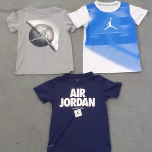 3 Jordan t-shirts boys size 6